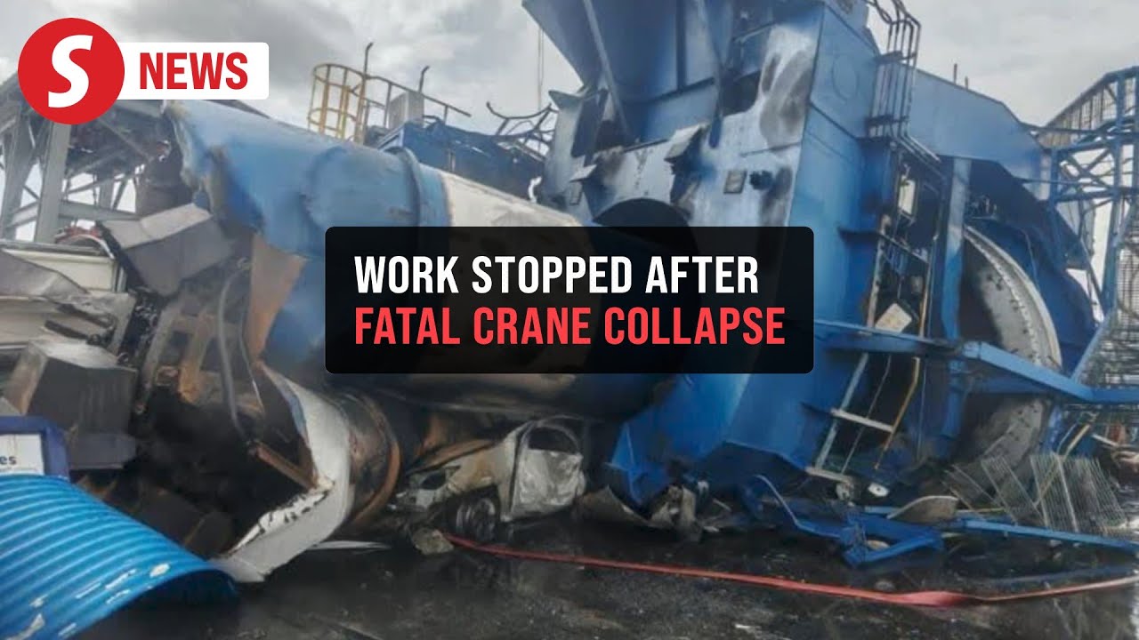 Stop-work order issued over fatal crane accident at Tanjung Bin Complex