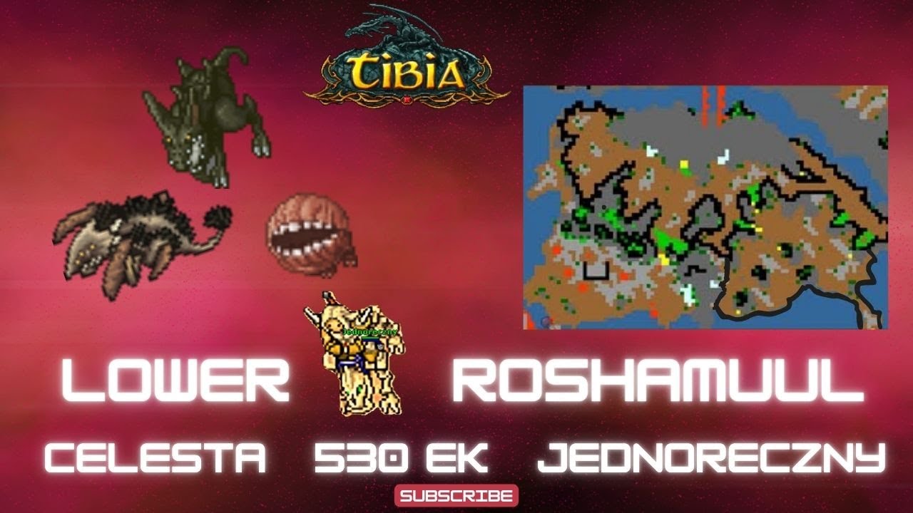Tibia Lower Roshamuul 530+ ek  Jednoręczny :)
