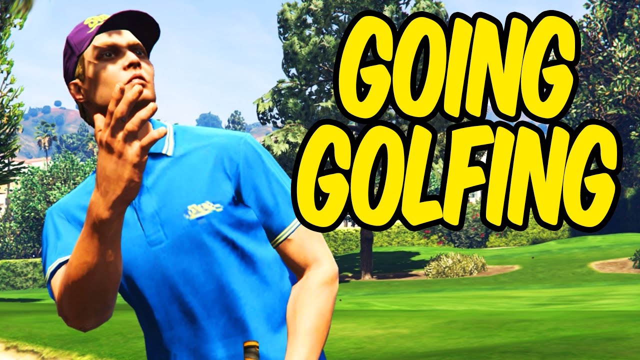 GTA 5 Funny Moments - Going Golfing