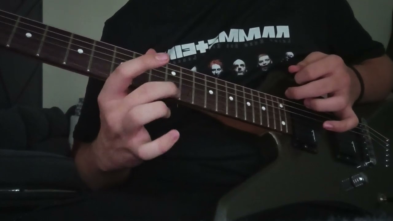 Rammstein - Spiel Mit Mir guitar cover