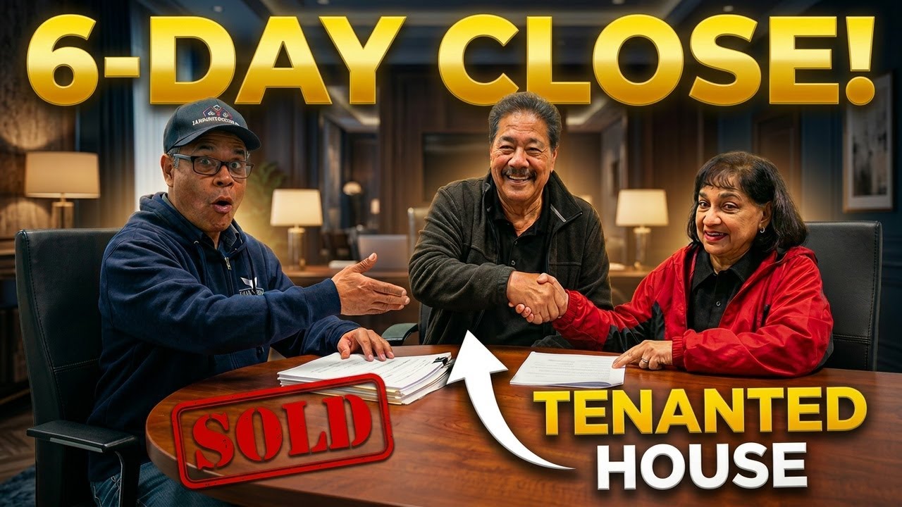 6 Days to Close on an Occupied House