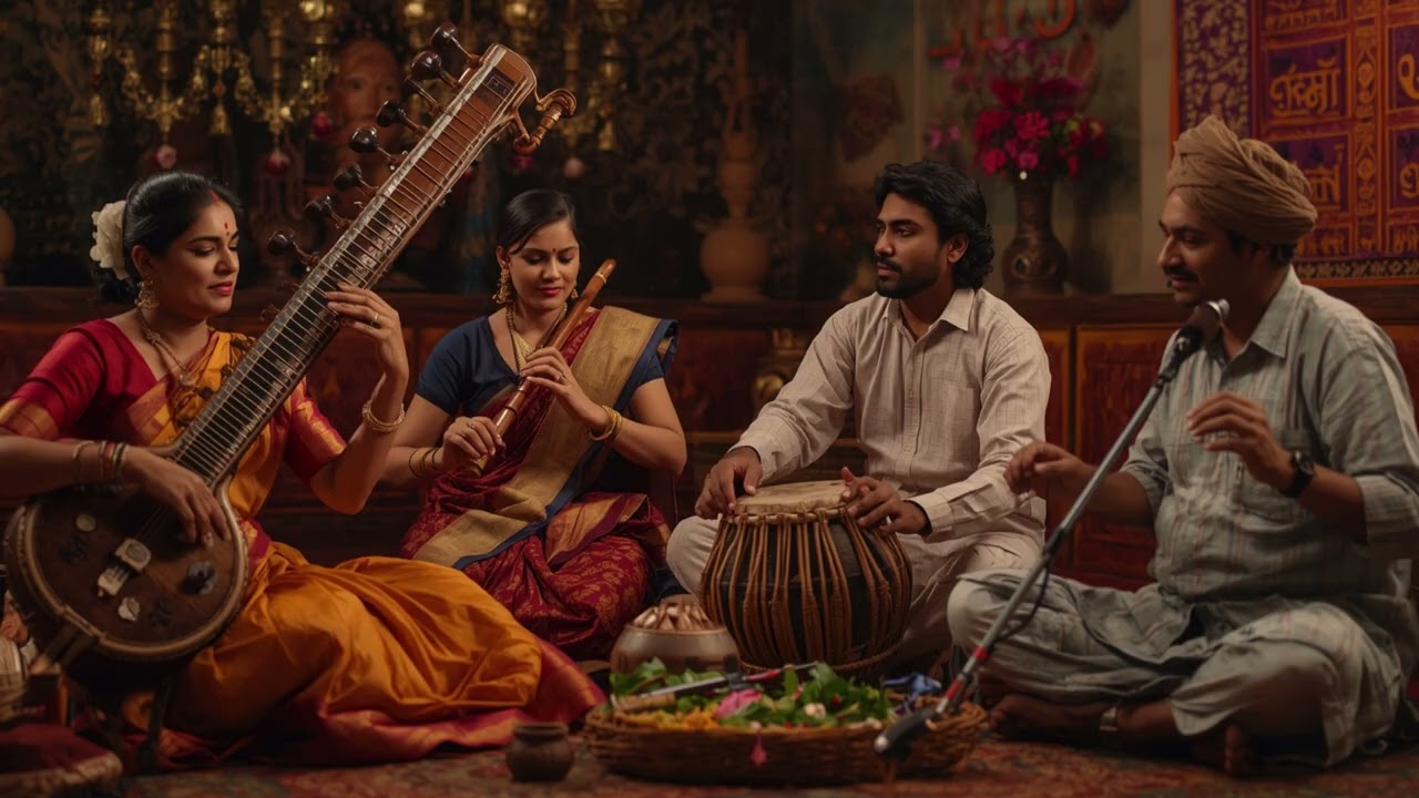 Relaxing Indian Classical Instrumental Music – Sitar, Flute, Tabla | Yoga, Meditation & Healing