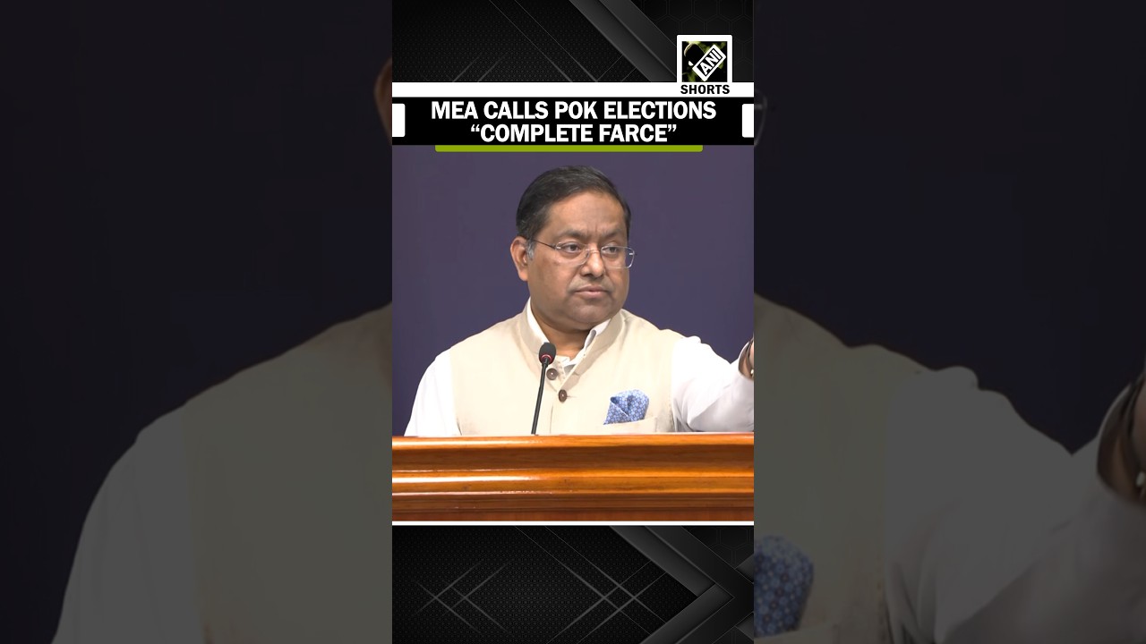 MEA calls PoK elections &ldquo;complete farce&rdquo;, calls out atrocities by Pakistan Government in the region