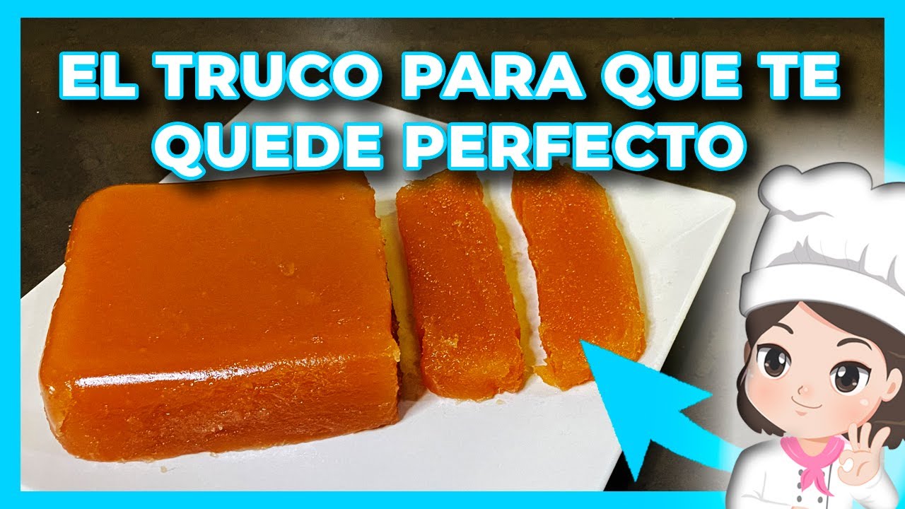 🔴 DULCE MEMBRILLO CASERO 🔴 ¡RECETA TRADICIONAL! ✅ Muy FÁCIL de PREPARAR