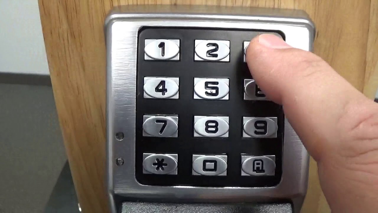 Adding a PIN to a Trilogy T3 lock at the keypad