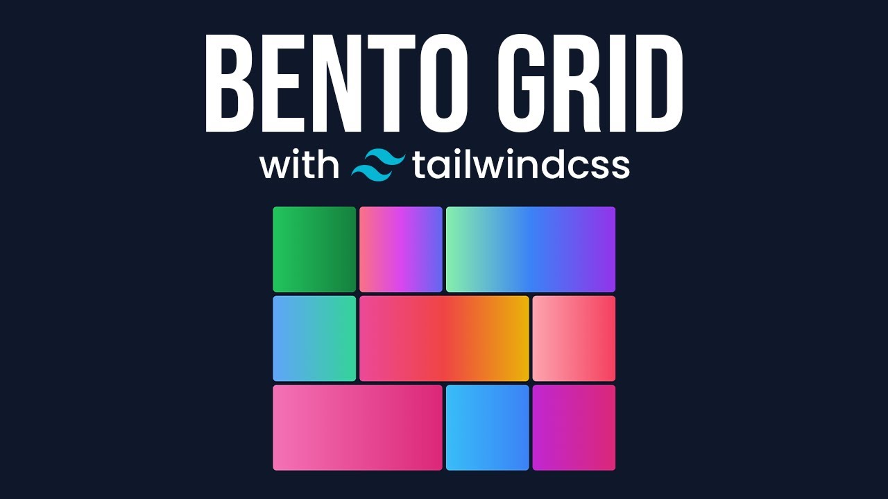 Создайте Bento Grid с помощью React и Tailwind за 10 минут