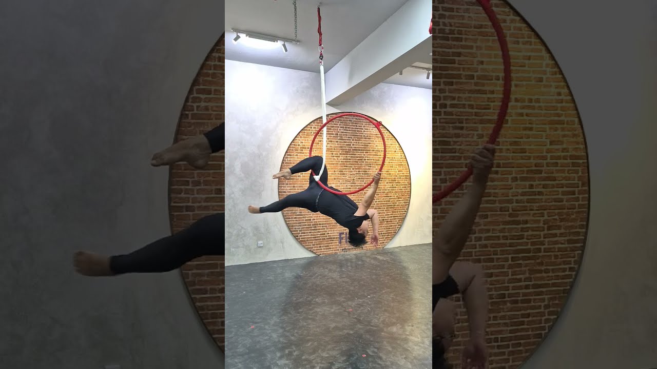 Top Bar to Hoop Flip – Stunning Aerial Hoop Combo You Need to Try!