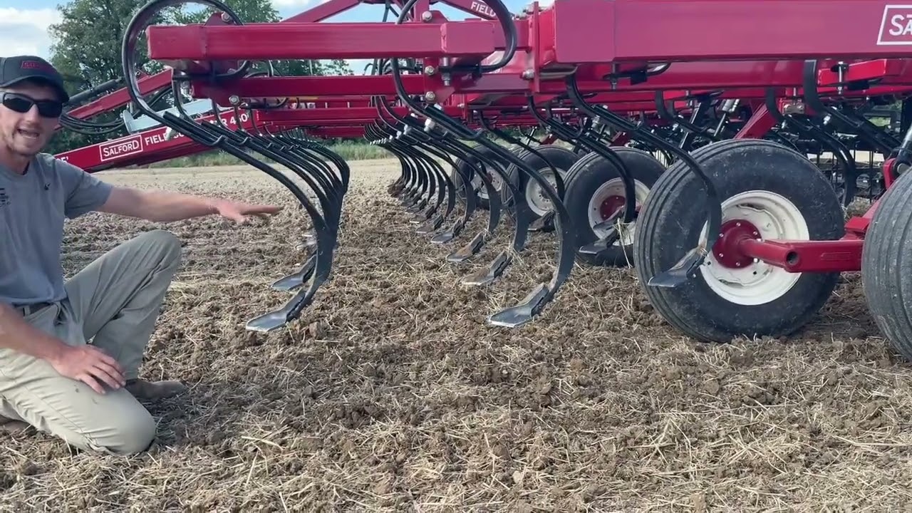 Salford Cultivator in Un-Touched Dirt