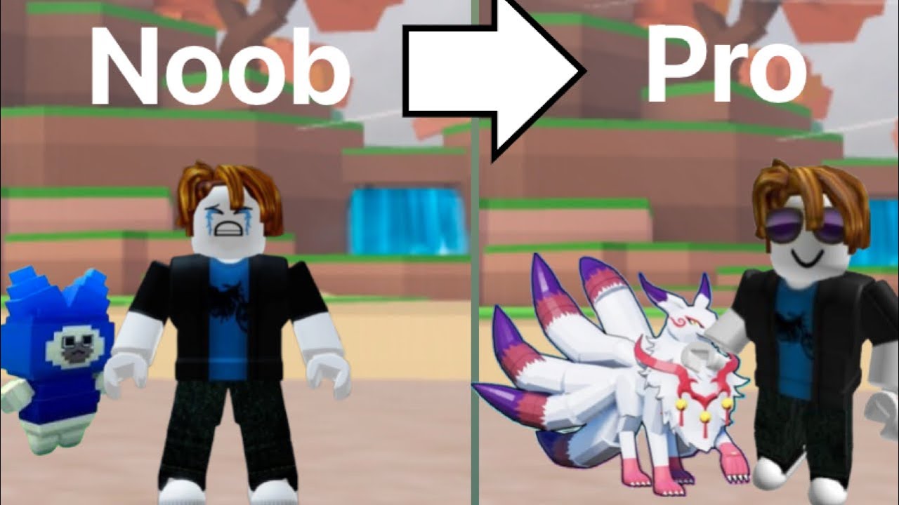 NOOB to PRO in Catch a Monster Roblox!