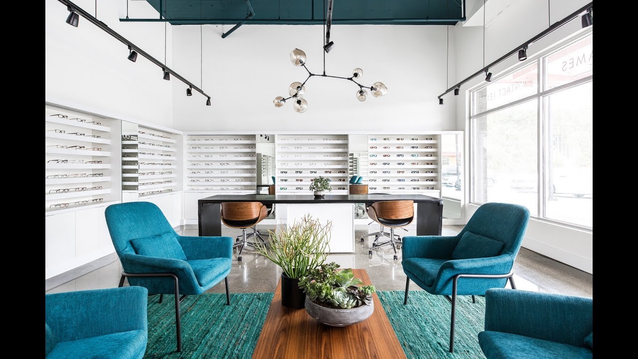 Interior Design - Commercial Retail Remodel for Boutique Optometry Store