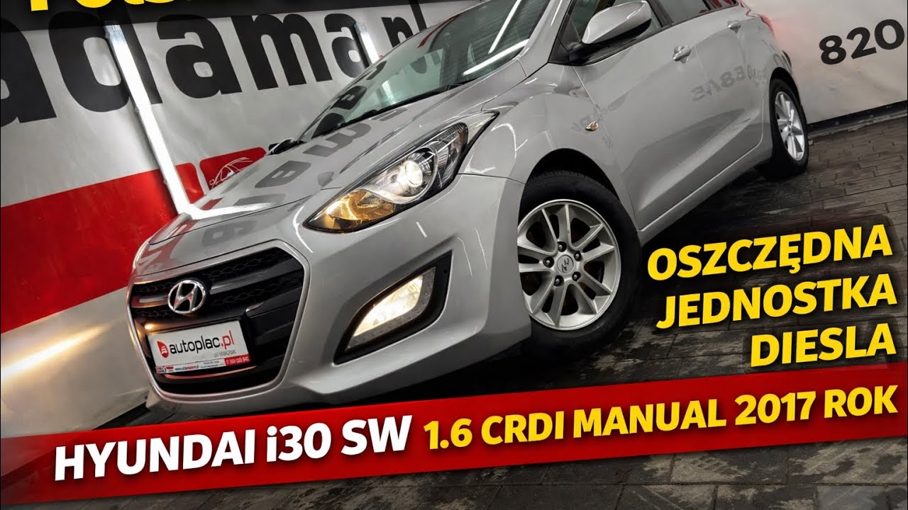 ✅Hyundai i30 1.6 crdi 2016 rok 198 tys km 