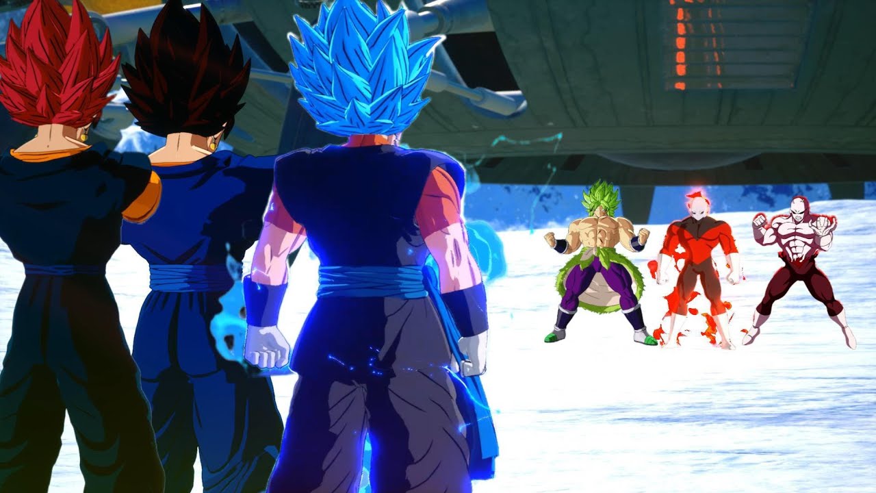 Новая форма Вегито против Броли и Джирена! Dragon Ball Sparking ZERO