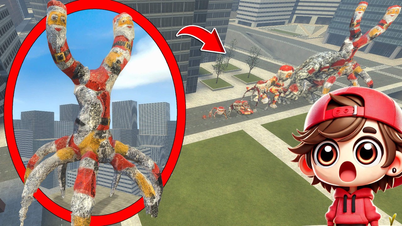 My drone CATCHES EVOLUTION GOO GOO GAGA MEME in REAL LIFE in Garry's Mod