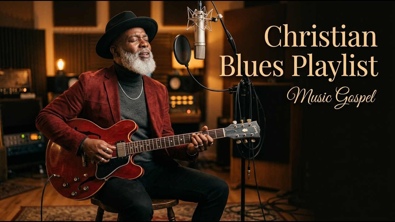 Relaxing Gospel Blues 🎸 Broken Strings & Lonely Roads  Soulful Smoky Night Blues