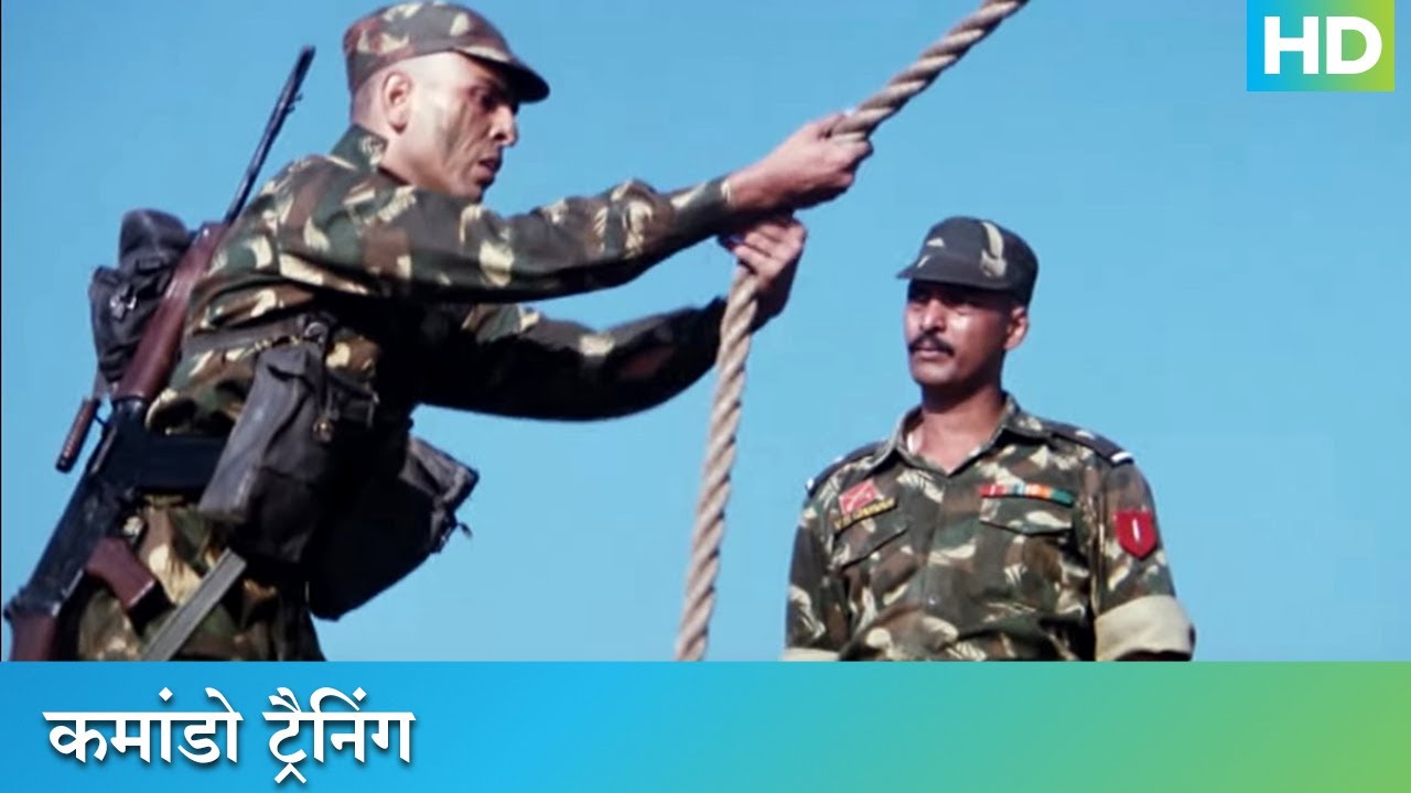 नाना पाटेकर की सख़्त कमांडो ट्रेनिंग | प्रहार - ज़बरदस्त मूवी सीन | नाना पाटेकर | #IndependenceDay