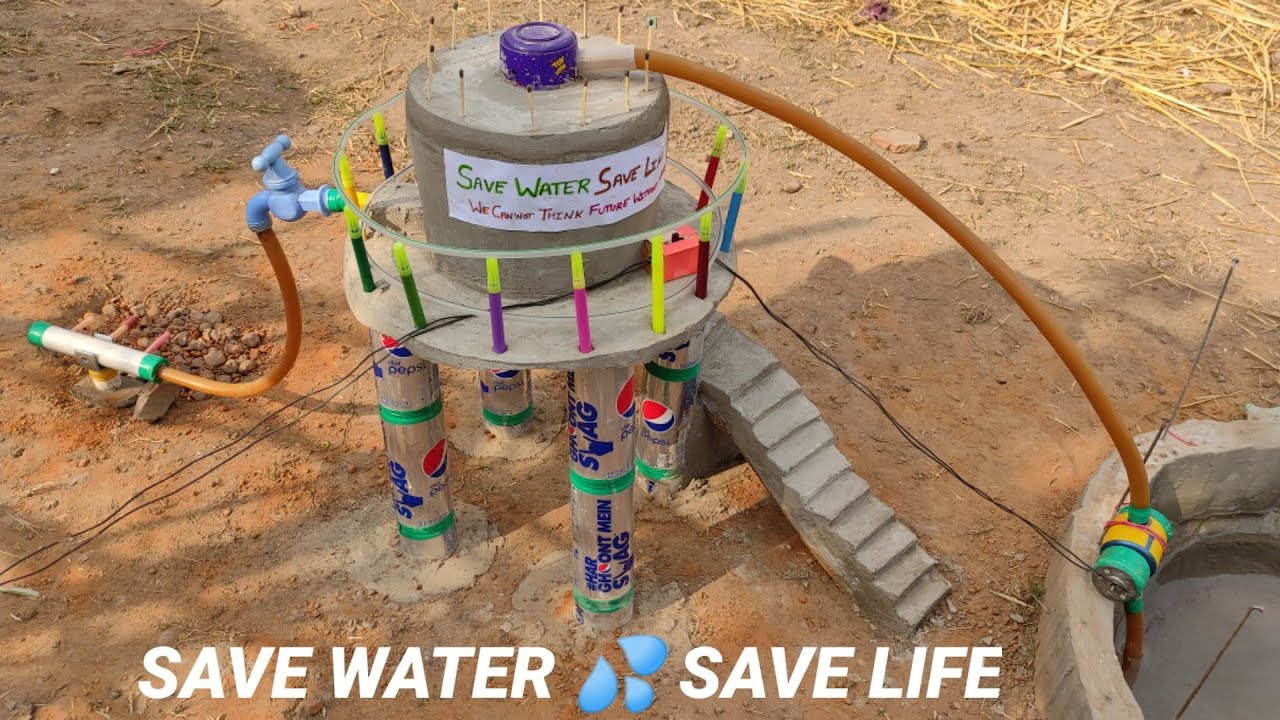 water tank construction under 30 dollar// how to make//#savewatersavelife