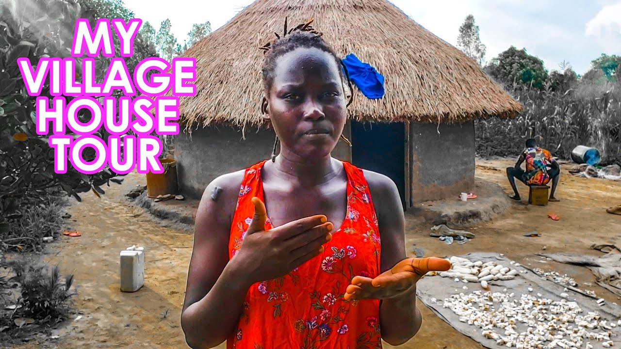 African Village Girl's Life// Inside my House Tour  [African Village]