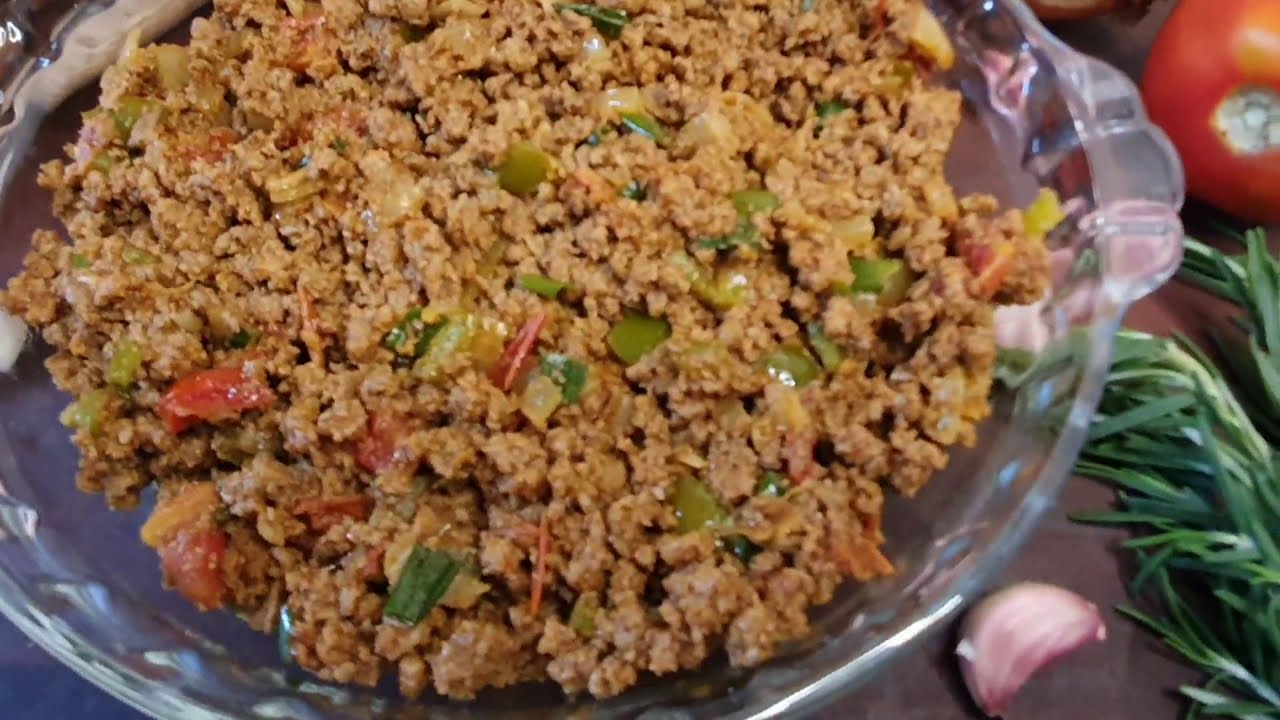 COMO FAZER RECHEIO DE CARNE MOÍDA PARA QUALQUER TIPO DE SALGADO!