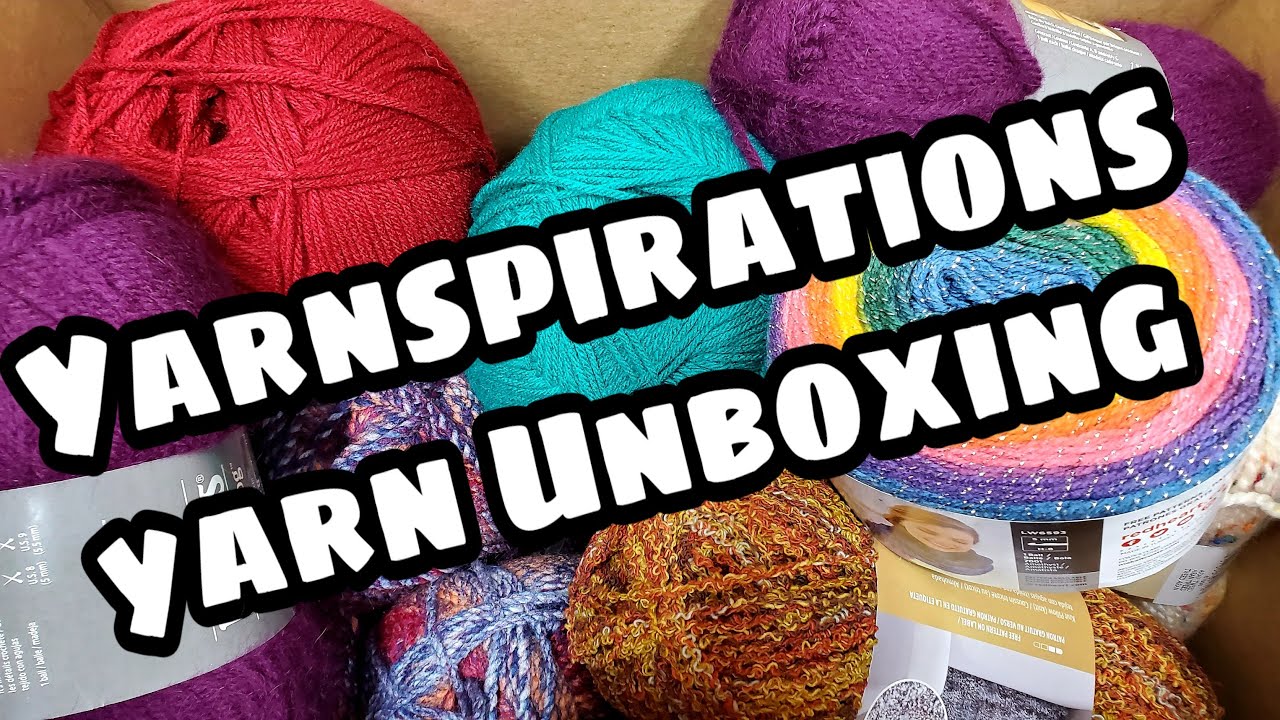 Yarn Unboxing from Yarnspirations / Yarn Haul / Bagoday crochet
