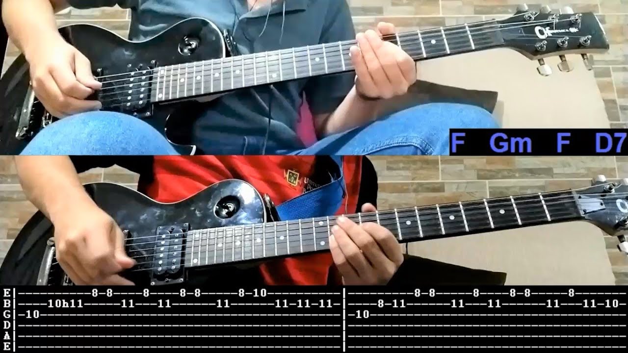 El Telefono - Rodolfo Aicardi - Tutorial - Guitarra - Bajo - Cover - Como tocar