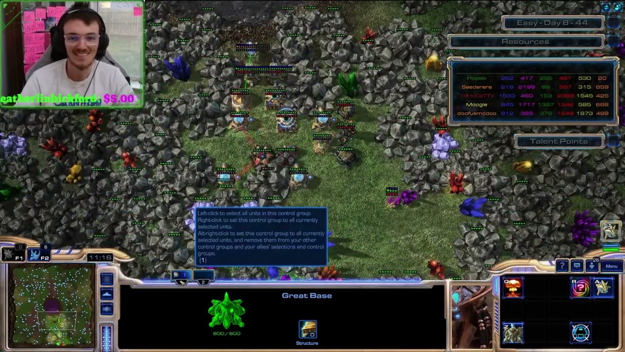 Mineralz Survival Full 5 Squad : Starcraft 2 Custom