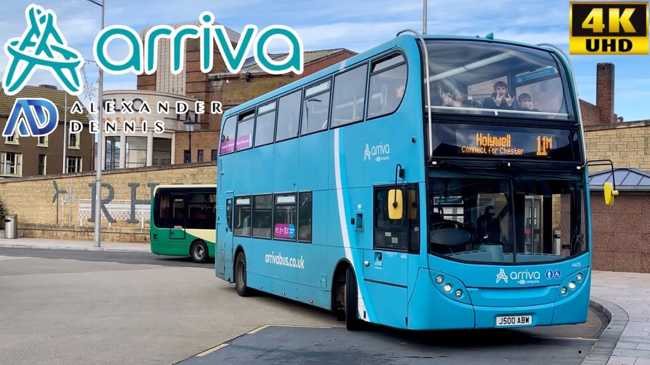 [Arriva Wales: Cymru Coastliner 11M Rhyl to Holywell via YFfrith, Prestatyn & Talacre] ADL Enviro400