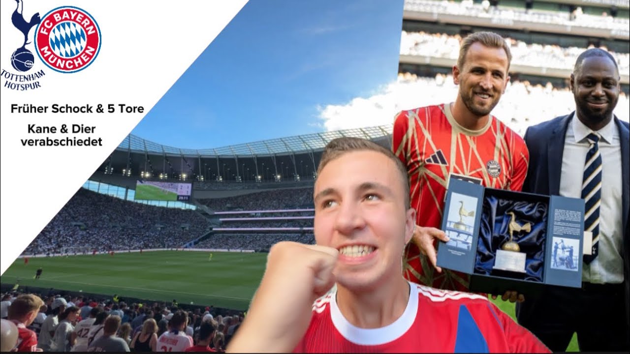 Spannendes Duell in London 😯| Tottenham - FC Bayern | Stadion Vlog #58
