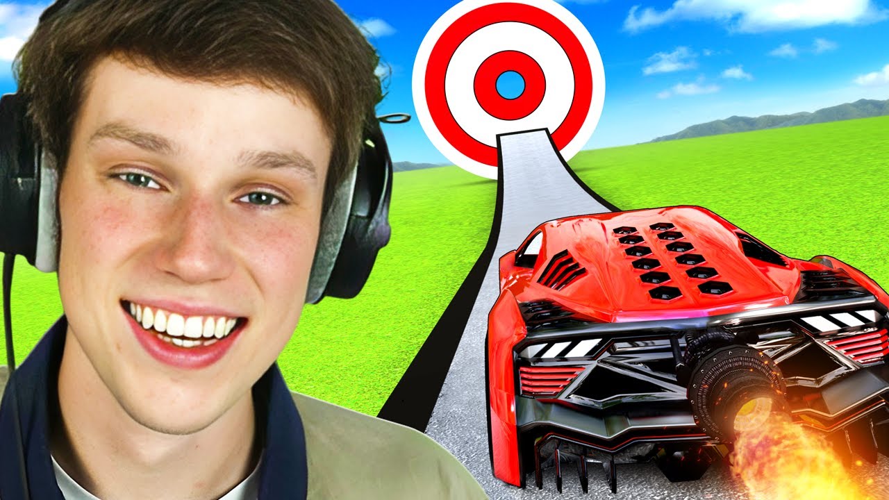 Rocket Car Vs Impossible Target!