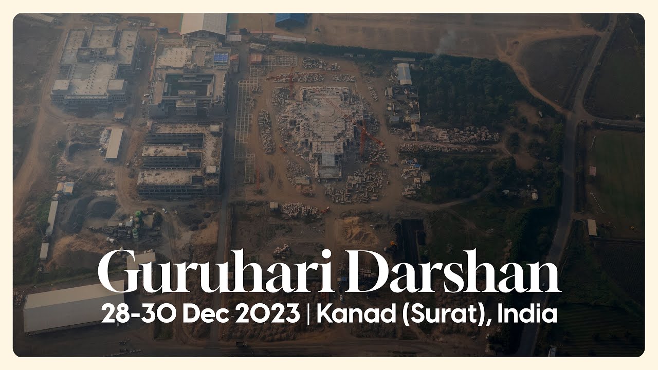 Guruhari Darshan, 28-30 Dec 2023, Kanad, Surat, India