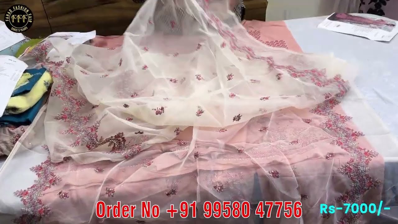 💃🏻 🤩 🤩💃🏻HUSSAIN REHAR SUITS 2025💃🏻Free Shipping Allover India  🤩 | 📱WhatsApp No  9958047756