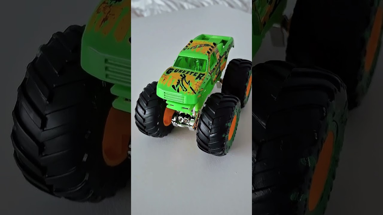 GUNKSTER#HOT WHEELS #Monster truck #CITY #трек