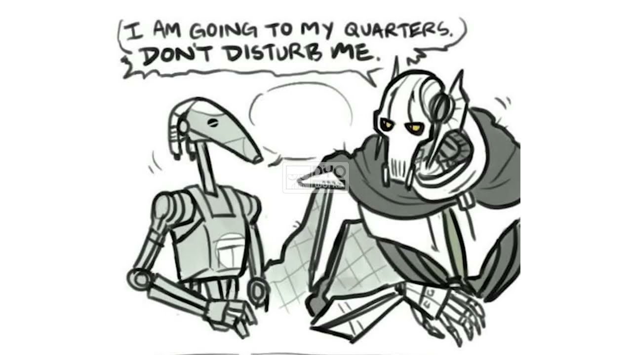General Grievous' Side Job - STAR WARS Comic Dub