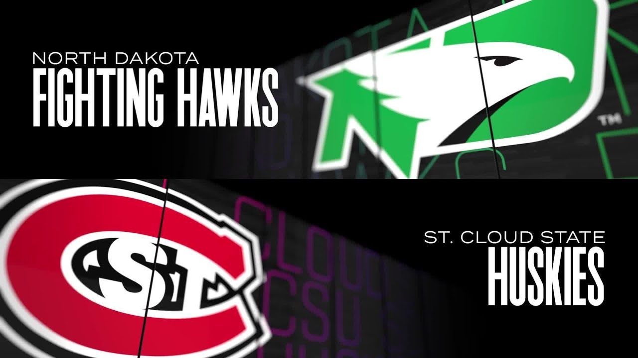 UND Hockey | Highlights vs. No. 9 St. Cloud State | 12.14.24