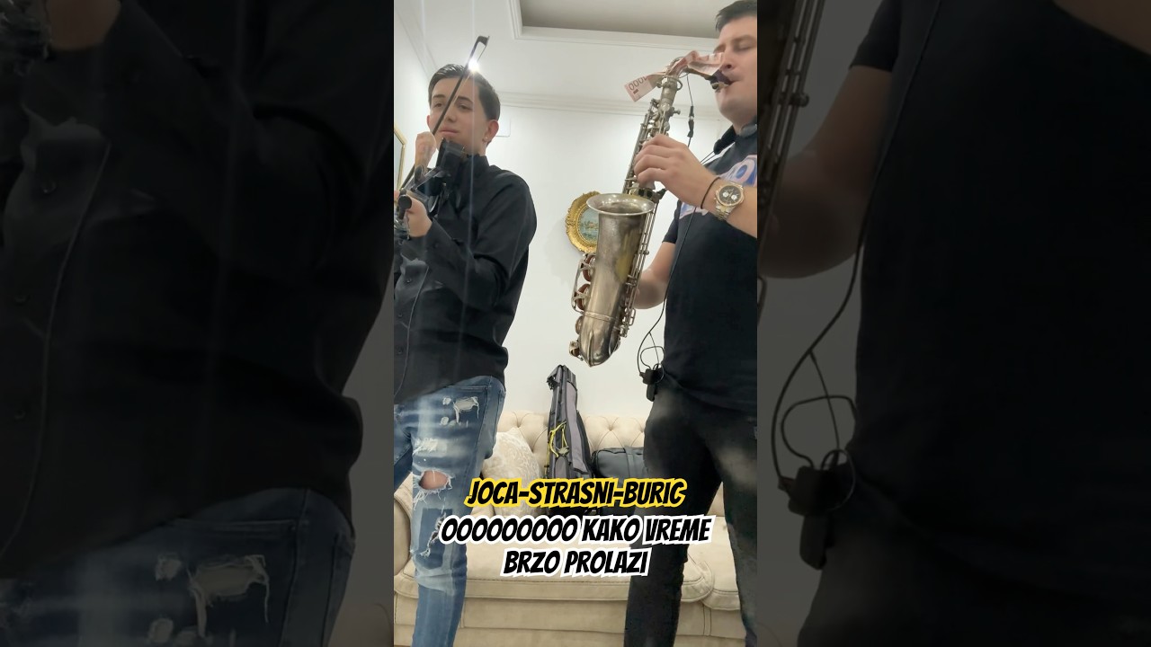 OOOOOOOO KAKO VREME BRZO PROLAZI / JOCA - STRASNI - BURIC #saxophone #uzivo #music #muzika #live