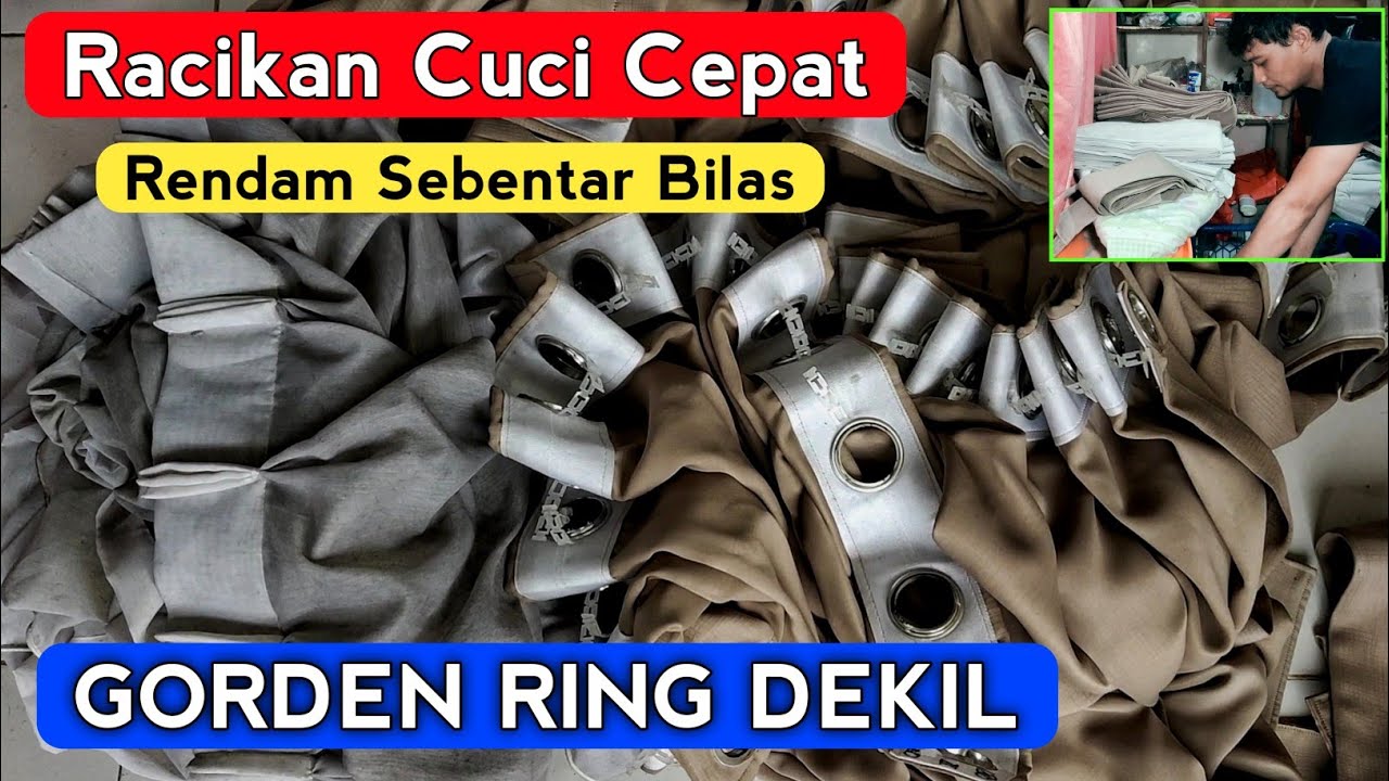 Cuci Gorden Ring Cepat Bersih-RAHASIA LAUNDRY EXPRES