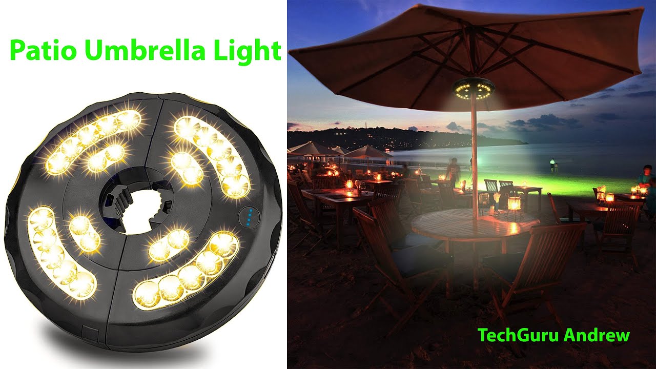Patio Umbrella Light REVIEW