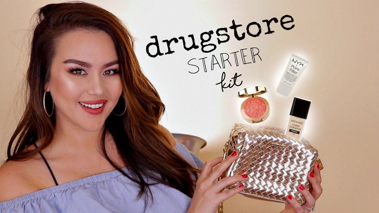 DRUGSTORE MAKEUP STARTER KIT 2017