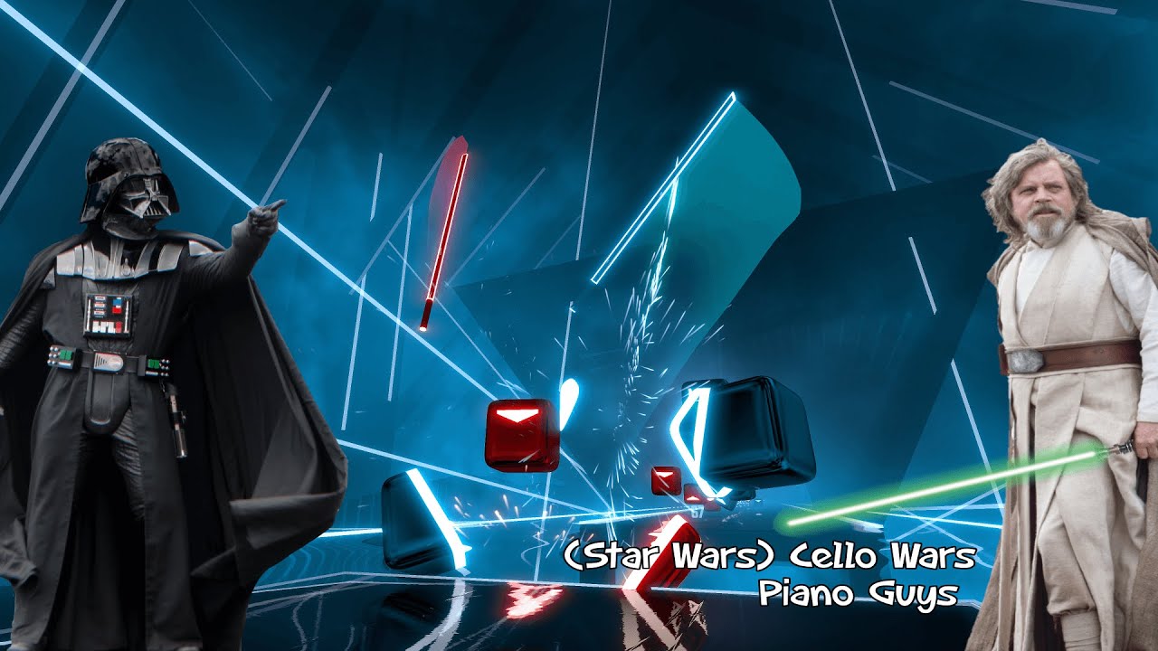 Beat Saber - Cello Wars (Star Wars Parody) Lightsaber Duel (Custom Song)