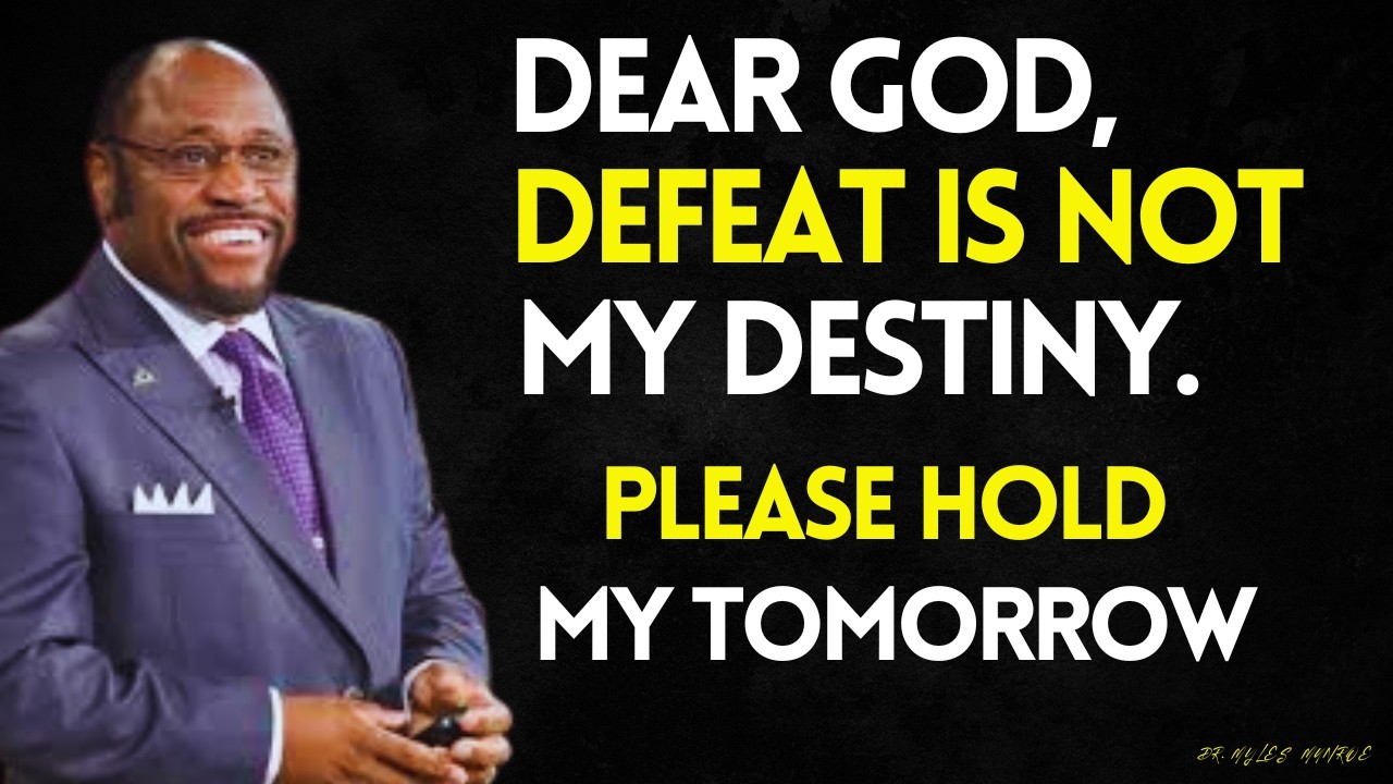 When Fear of the Future Tries to Overwhelm YOU, PUT Your Trust in the ONE Who Holds Tomorrow | MYLES