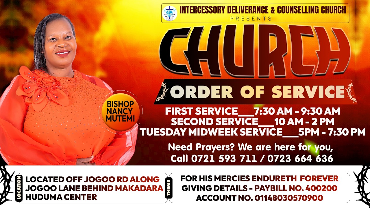 2nd Service Sermon |Bishop Nancy Mutemi |
