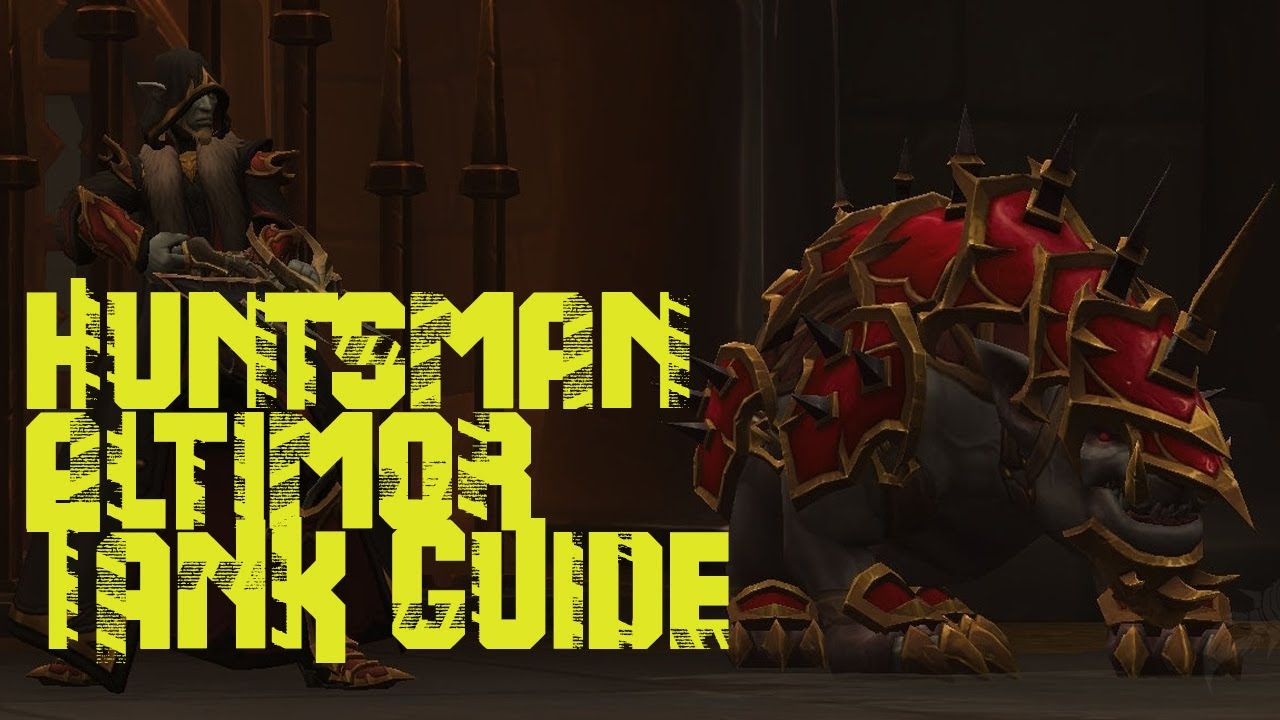 Castle Nathria Huntsman Altimor Tank guide normal and heroic World of Warcraft Shadowlands