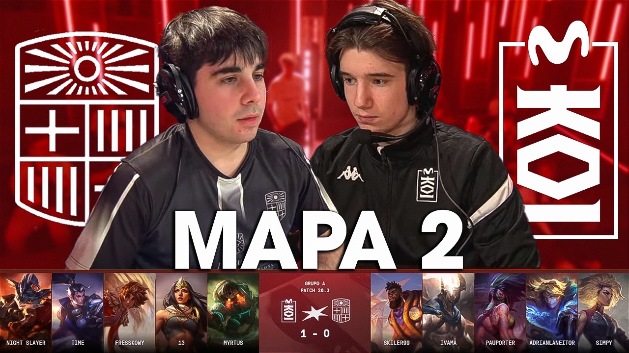 MOVISTAR KOI vs UNIVERSIDAD DE BARCELONA | MAPA 2 | LES KICK OFF 2026