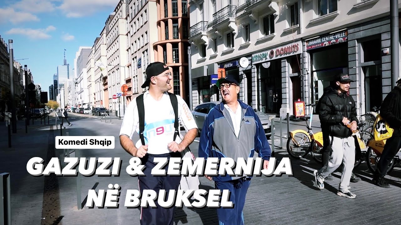 Qumili - "Gazuzi & Zemernija ne Bruksel" Humor Shqip 2022