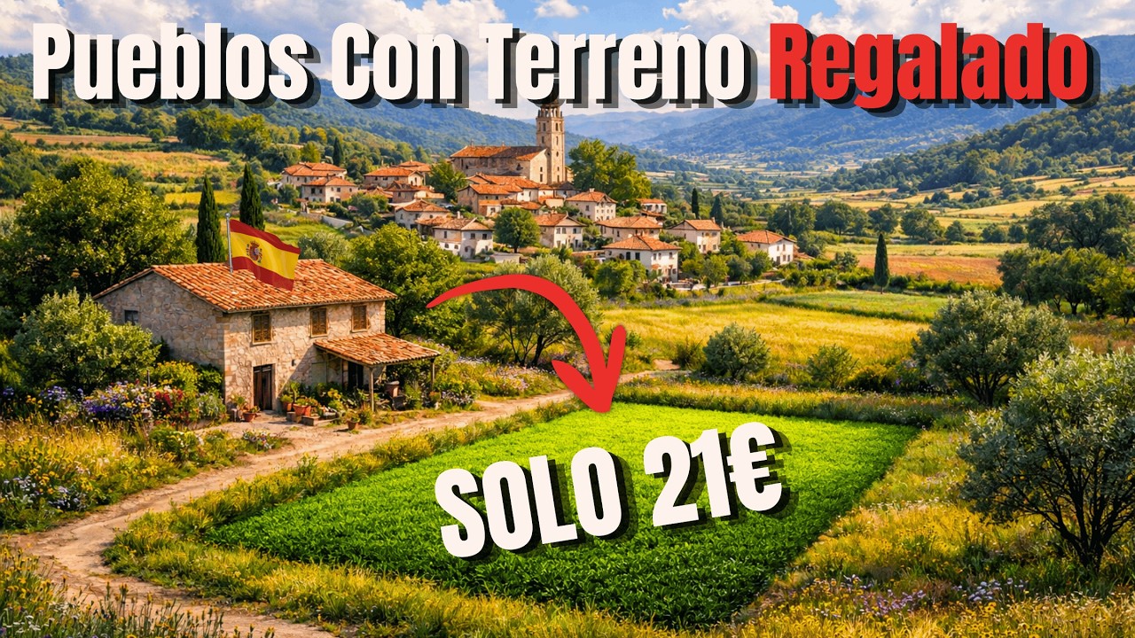 10 Pueblos de Espa&ntilde;a Donde el Terreno Est&aacute; Rid&iacute;culamente Barato [2026]