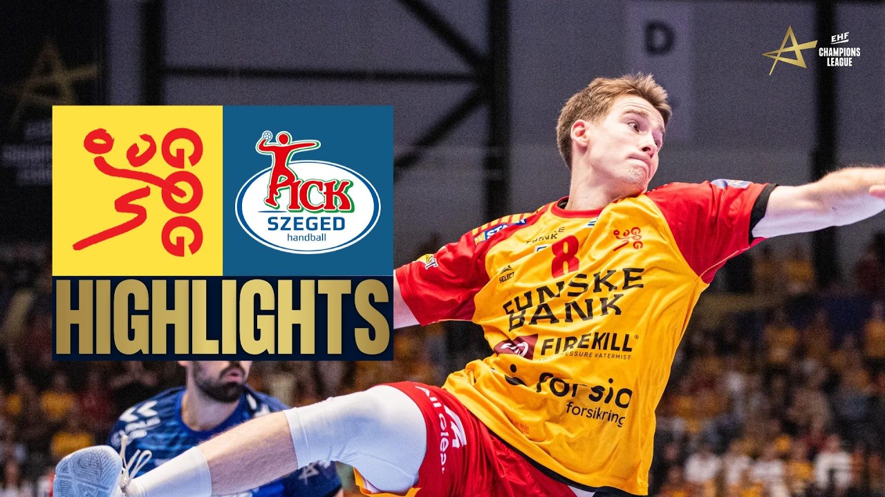 GOG vs OTP Bank - PICK Szeged | Highlights | EHF Champions League Men 2026/27