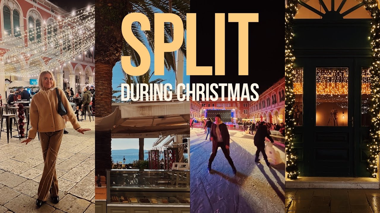 SPLIT DURING CHRISTMAS | WINTER IN CROATIA