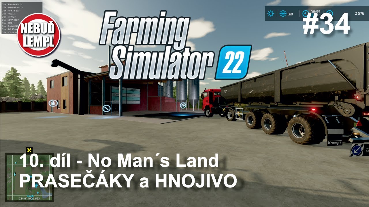 FS 22 No Man´s Land 10.díl - prasata a výroba hnojiva #34