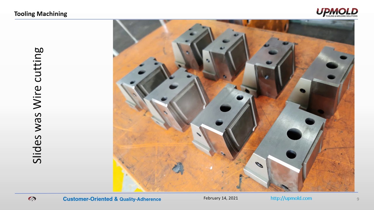 Multi Cavities Injection Mold Manufacturing by  Upmold