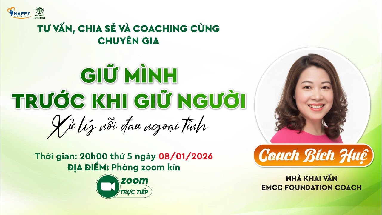Giữ mình trước khi giữ người - Coach Bích Huệ❤️❤️❤️