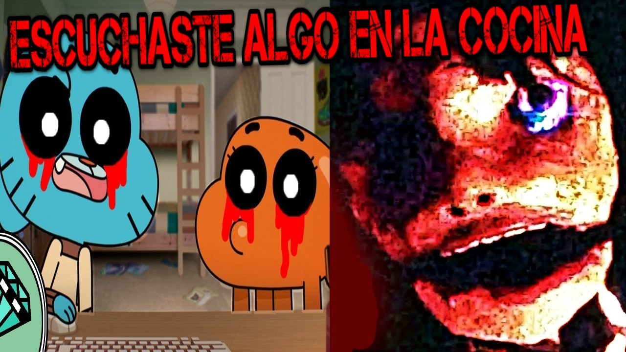 Creepypasta GUMBALL ¡TE CUIDADO! SI ESCUCHAS UN RUIDO EN LA COCINA, NO VAYAS A IR (Pontiac Robotics)